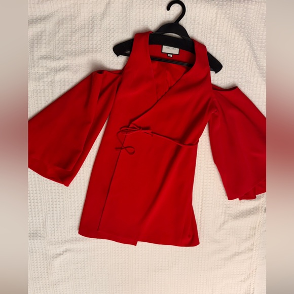 Alexis Red Mini Dress Size S - Picture 3 of 3